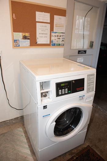 On-site laundry facilities